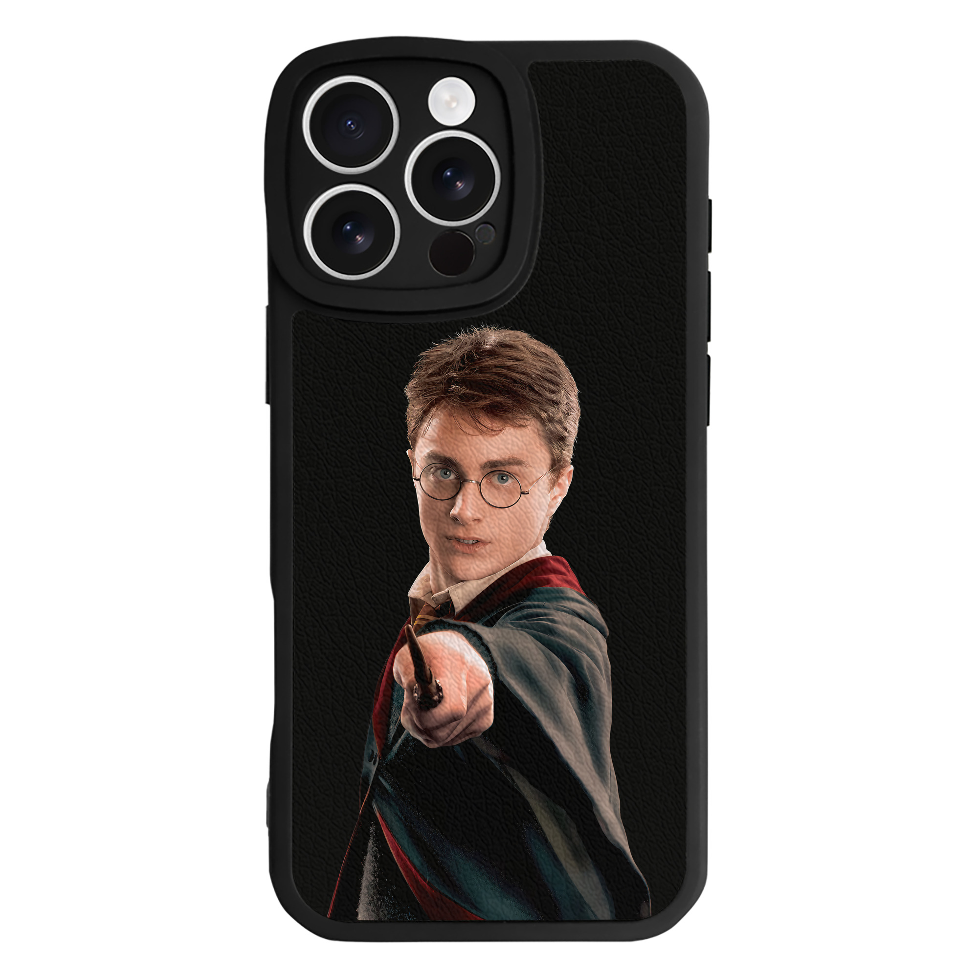 （画像用） Harry Potter ハリー・ポッターシリーズ 【iPhone 16シリーズ対応】シリコンスマホケース（レザー調） 材質：シリコン